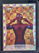 2022 Upper Deck Marvel Masterpieces Spider-Man Checkerboard Holofoil picture