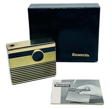 Vintage Rowenta Art Deco Electronic Table Lighter Camera Design Germany RARE picture