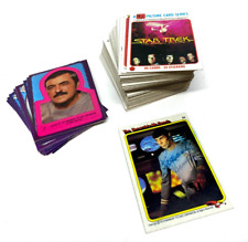 VTG 1979 Topps Star Trek Complete Set Stickers (88/22) EX-NM Signed Spock Nimoy picture