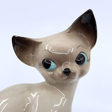 Vintage Siamese Cat Figurine Freeman McFarlin Originals El Monte CA 1950s 60s picture