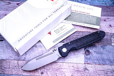 Terrain 365 Invictus, Blasted Terravantium Blade, Carbon Fiber & Titanium Handle picture