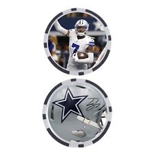 Trevon Diggs - Dallas Cowboys  - POKER CHIP/BALL MARKER ***SIGNED*** picture