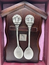 Korean Yangju Byeolsandae Mask Dance Tea Spoon Set Gyeonggi-Do Souvenir Box picture
