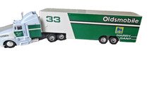 Racing Champions Harry Grant 33 Oldsmobile Tractor Trailer -Used -Plastic/Dieca picture
