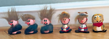 1970's KELLOGG'S Cereal SIX (6) Mini People -  Tony the Tiger and Pop picture