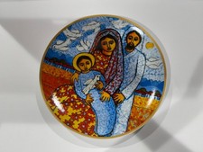 Dominican Painter Candido Bido La Sagrada Familia 2007 Collector Plate *No Box* picture