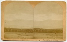 View from Sunset Hill House, New Hampshire ? Vintage Stereoview Photo picture