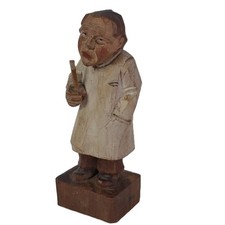 Vintage Hand Carved Wooden German DOCTOR 6