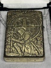 RARE Zippo Lights Armor 4-side Constantine in velvet Box picture