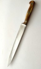 Vintage Hoffritz 8” Horn Stainless Steel Germany Knife NICE picture