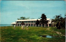 The Lodge Epworth by the Sea Simons Island Georgia Vintage Postcard GA Methodist picture