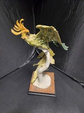 Rare Vtg Giuseppe Armani Bird of Paradise/Cockatoo Sculpture 1973 Florence Italy picture