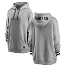 Die Hard Oakland Raiders Fan Apparel Pullover Fleece Hoodie Size M picture
