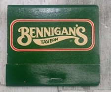 Vintage Matchbook: Bennigan's Tavern - 30 Strike Full Unstruck Matches picture