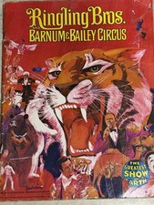 Vintage 1974 Ringling Bros and Barnum Bailey Circus 104th Edition Souvenir picture