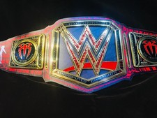 Undisputed Championship WWE ROMAN REIGNS Title Replica Belt 6mm Brass Plates picture