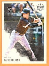 ZACK COLLINS(CHICAGO WHITE SOX)2020 PANINI DIAMOND KING/Rookie Baseball Card picture