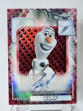 2026 Topps Chrome Olaf Auto /28 picture