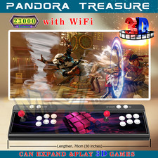 23000 Games Pandora Box 3D Lengthen All Metal WiFi Retro Game Arcade Console HD picture