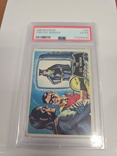 1966 Topps Batman Black Bat The Cat Woman #25 PSA 4  picture