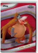 King Louie 2025 Topps Chrome Disney Red 108 The Jungle Book picture