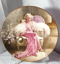W S GEORGE COLLECTOR PLATE JEAN HARLOW-DINER AT EIGHT picture