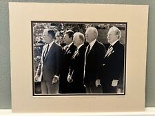 U.S. Presidents Photograph 16x20 - Hand Printed - Sepia Toned - 5 Presidents picture