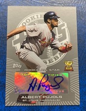 2005 Topps RC-AP ALBERT PUJOLS Autograph ➡️703 Home Runs ☄️ picture