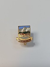 Zugspitze 2,962 m Travel Souvenir Lapel Pin Mountain on Germany Austria Border picture