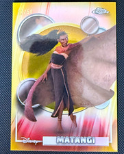 Topps 2026 Topps Chrome Disney Moana Matangi #12 Gold Numbered 17/50 picture