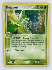 Metapod 39/112 Ex FireRed LeafGreen Reverse Holo Uncommon Moderately Played 2004 picture