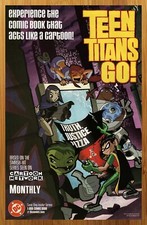 2003 DC Comics Teen Titans Go Vintage Print Ad/Poster Cartoon Network Promo Art picture