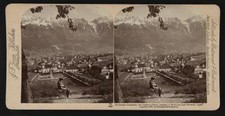 Picturesque Innsbruck, the capital of Tyrol, Austria - 