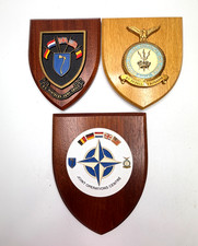 Military NATO Plaque Lot JHQ Rheindahlen NORTHAG 2ATAF JOC USAF Capt Hansen 1983 picture