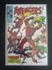 Avengers 55 Marvel Comics 1968 NM- 9.0 White Pages 1st Appearance Ultron picture