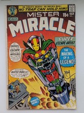 Mister Miracle 1 1st Appearance Mister Miracle Key Glossy Mid Grade DC 1971 picture