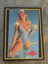 1994 Bench Warmer #134 Wendy Rene Callahan Blond Swimsuit Model Actress picture