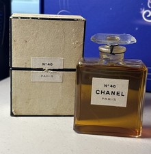 Rare Vintage Chanel No 46 Sealed Bottle W/ Box Perfume 1946 WW2 COLLECTABLE picture