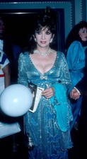 Italian actor Gina Lollobrigida at the opening party for Me My Gir- Old Photo 3 picture