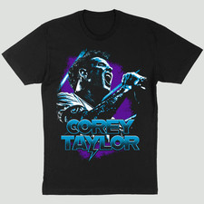 NEW Corey Taylor Live In Tour Short Sleeve Cotton Black S-5XL T Shirt NP143 picture