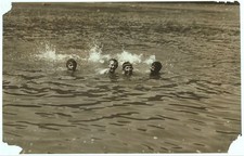 Photo:Fries Virginia 1911 Mill Boys Sunday Swim River Recreation picture