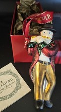 Waterford Crystal Holiday Heirlooms 11 Pipers Piping 12 Days Christmas Ornament picture