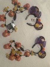 Disney Ears And Halloween Light Up Necklace picture