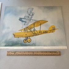 Vintage R.W Bradford Print: Curtiss-Reid Rambler  III 1931 King’s Cup Race Plane picture