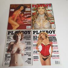 Playboy Magazine Lot of 4 Rachel Hunter Denise Richards Brooke Burke E Herzigova picture