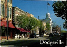 Postcard Posted w/Stamp - Dodgeville Past and Present. picture
