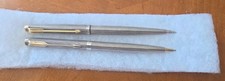 Vintage Parker 75 Cisele Sterling Silver Ballpoint Pen & Mechanical Pencil Set picture