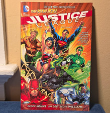 DC Comics Justice League Vol 1 Origin Trade Paperback Geoff Johns Jim Lee picture