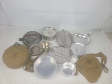 Vintage Boy Scouts of America Mess Kit Plateware Cook Set Lot picture