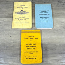 Title: Vintage National Stock Yards IL Livestock Commission Advertising Notebook picture